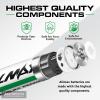 imageAllmax AAA Maximum Power Precharged Rechargeable Triple A Batteries 8 Count  Ultra LongLasting Recharge up to 2000 Times  12V8 Count Pack of 1