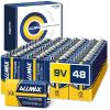 imageAllmax 9V Maximum Power Alkaline Batteries 6 Count  Ultra LongLasting 7Year Shelf Life Leakproof Design Superior Performance48 Count Pack of 1