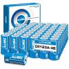 imageAllmax CR123A Lithium Maximum Power Batteries 6 Count  Longest Lasting Leakproof 10Year Shelf Life  Perfect for Digital Cameras Security Systems and More  3V48 Count Pack of 1