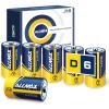imageAllmax D Maximum Power Alkaline Batteries 6 Count  Ultra LongLasting 7Year Shelf Life Leakproof Design Superior Performance  15V6 Count Pack of 1