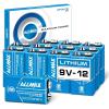 imageAllmax 9V Maximum Power Lithium Batteries 4 Count  Longest Lasting Leakproof 10Year Shelf Life Ultimate Performance  Perfect for Smoke Detectors 9 Volt12 Count Pack of 1