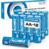 image:imageAllmax AA Maximum Power Lithium Batteries 16 Count  Longest Lasting Leakproof 20Year Shelf Life Ultimate Performance Perfect for Blink Security Cameras 15V12 Count Pack of 1