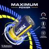 image:imageAllmax C Maximum Power Alkaline Batteries 12 Count  Ultra LongLasting Leakproof Design 7Year Shelf Life Maximum Performance 15V48 Count Pack of 1